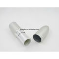 En forma de bala aluminio redonda lápiz labial tubo contenedor E153, taza tamaño 11.8/12.1/12.7,Custom color